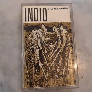 Vtg Indio Big Harvest Cassette Tape Album 1989 A&M Records Hard Sun Folk Rock